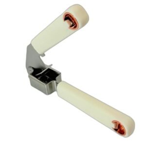 Presă pentru Usturoi din Inox cu Mânere Ergonomice – Rezistentă, Ușor de Utilizat, Ideală pentru Pisarea Rapidă a Usturoiului