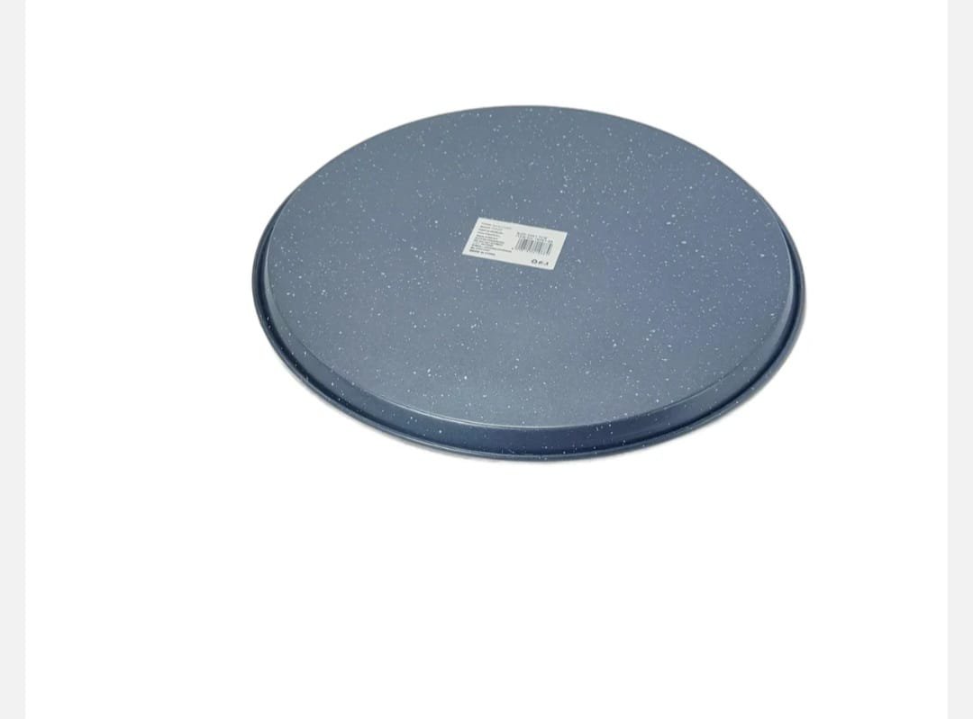 Tava Rotunda Antiaderenta – 35×1.7 cm, Metal cu Strat Non-Stick, Ideala pentru Pizza, Tarte sau Placinte - imagine 2