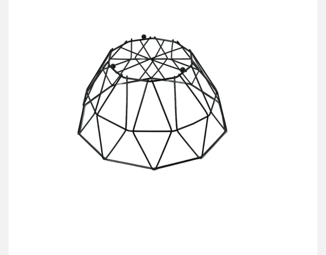 Cos Metalic Decorativ – 27×12 cm, Design Modern si Aerisit, Ideal pentru Fructe sau Accesorii - imagine 2