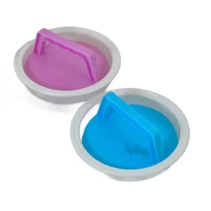 Presă pentru hamburgeri, disponibilă în roz și albastru – formă uniformă pentru chiftele, design ergonomic și ușor de utilizat pentru preparare rapidă