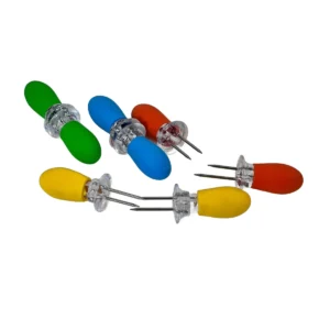 Set Suporturi pentru Porumb – Cu Manere Colorate, Ideal pentru Servire Sigura si Igienica