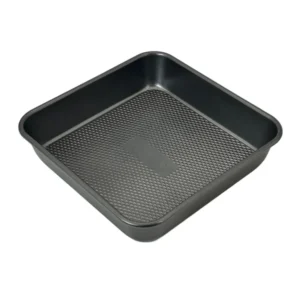 Tava Patrata pentru Copt 24×24×5 cm – Forma Antiaderenta, Ideala pentru Prajituri, Brownie sau Lasagna