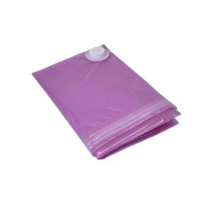 Sac de Vidat Haine – 80×130 cm, Cu Valvă, Reducere Volum Până la 75%, Ideal pentru Depozitare Pilote și Haine Voluminoase