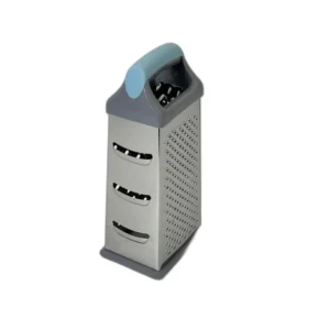 Răzătoare Dreptunghiulară cu 4 Fețe – Inox Rezistent, Mâner Anti-Alunecare, Ideală pentru Bucătărie