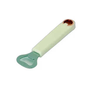 Deschizător de Sticle din Inox cu Mâner Ergonomic Alb – Rezistent, Ușor de Utilizat, Ideal pentru Deschidere Rapidă