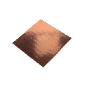 Tava Suport Tort Patrata 25x25cm, Carton Laminat Lucios, Stabilitate Optima, Ideala pentru Prezentare si Transport Torturi, Prajituri sau Produse de Patiserie