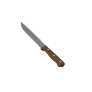 Cutit Bucatarie 31.5 cm – Lama Inox si Maner Decorativ Negru, Ideal pentru Feliere Rapida si Precisa