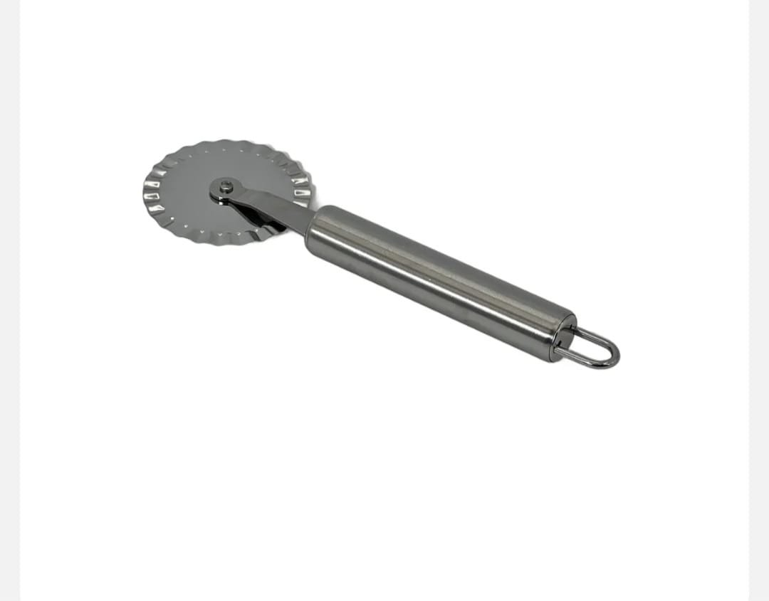 Taietor Aluat Zimtat din Inox – 19 cm, Ideal pentru Margini Decorative - imagine 2