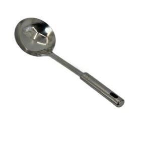 Polonic Inox 12” pentru Servire – Ideal pentru Supe, Ciorbe sau Sosuri Calde