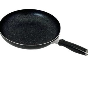 Tigaie Antiaderenta 28 cm – Suprafata Neagra, Gatit Uniform, Ideala pentru Bucatarie de Familie