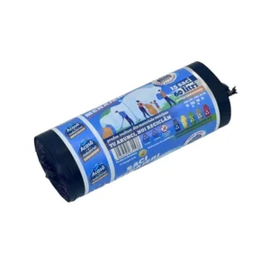 Saci Menajeri Industriali – 60 Litri, Set 15 Bucăți, Extra Rezistenți, Din Material Reciclat, Pentru Reciclare Selectivă, Uz Casnic și Comercial