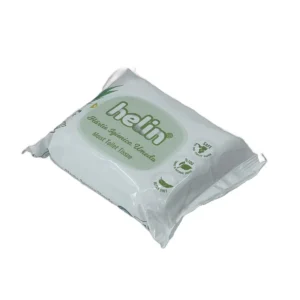 Șervețele umede Helin – hârtie igienică umedă, 60 bucăți, cu aloe vera, biodegradabilă, ultra soft, sigură pentru fose