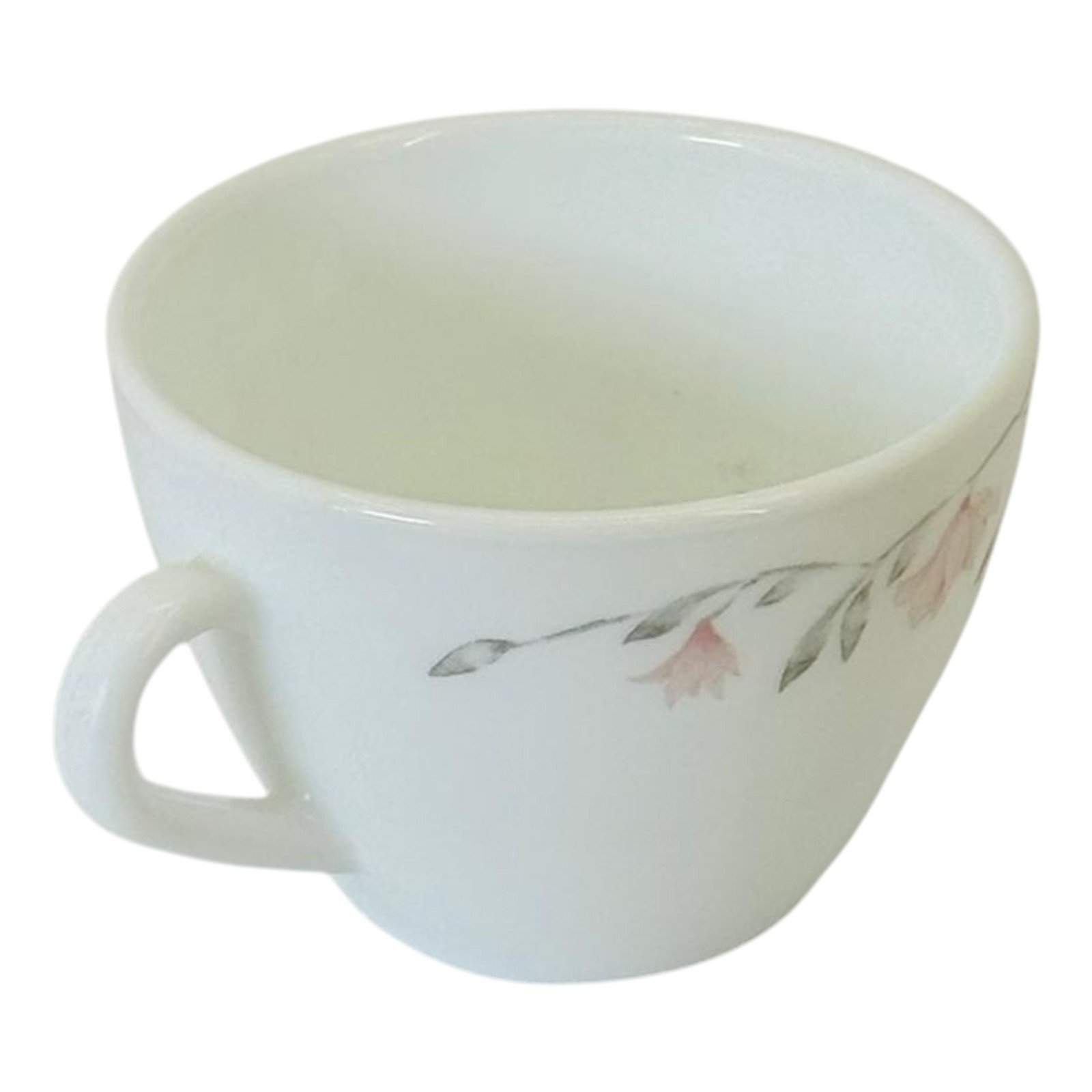 Cană ceramică 16,5 cm model Ikay Pink, design floral în nuanțe delicate de roz