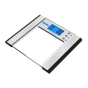 Cantar Digital Adler/Mesko – 180kg, Analiza Grasime Corporala, Ecran LCD, Baterie Inclusa