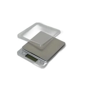 Cantar de Precizie Digital Portabil, Design Compact cu Ecran LCD Clar, Ideal pentru Bijuterii, Condimente, Laborator sau Uz Casnic