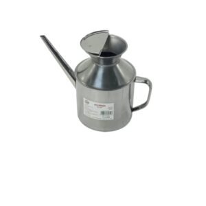 Recipient Inox 800 ml pentru Ulei – Cu Cioc si Capac, Ideal pentru Bucatarie sau Servire Profesionala