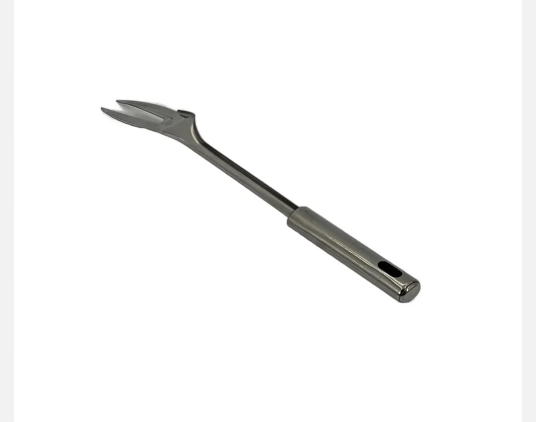 Furculita Mare de Servire din Inox – Rezistenta si Eleganta, Ideala pentru Carne, Garnituri sau Salate - imagine 2