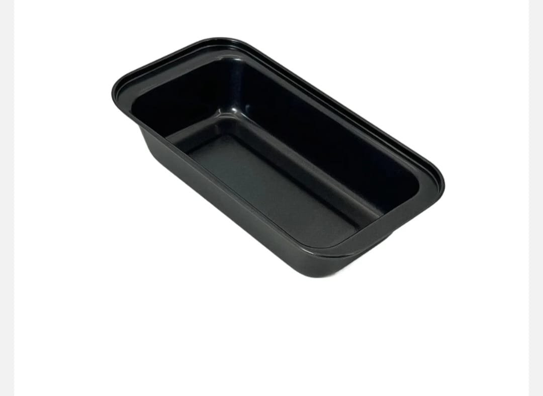 Tava Cozonac/Paine – 25×13×6 cm, Forma Dreptunghiulara din Metal Antiaderent, Ideala pentru Cuptor